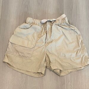 Outdoor Voices RecNylon Cargo 4” Shorts - Women’s/Beige